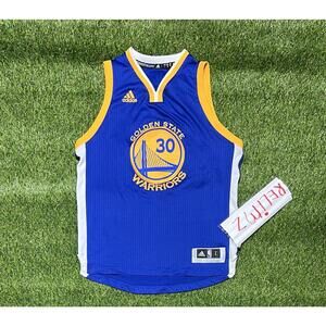 Golden State Warriors Stephen Curry Basketball Adidas Jersey Sleeve NBA 514 L